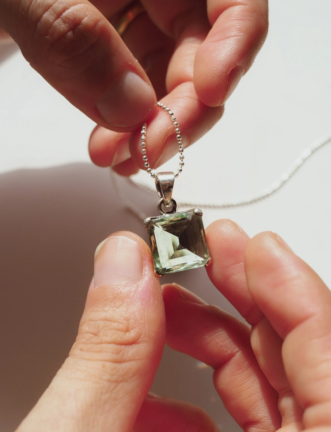 pendente Fluorite Verde